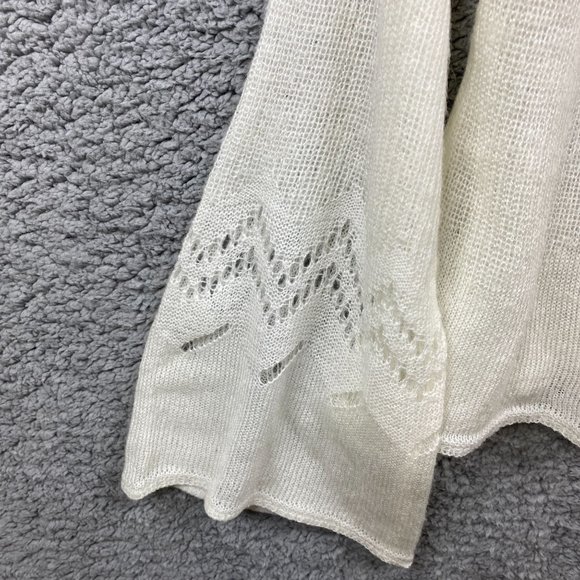 Anthropologie EN CREME Boho Women's Sweater Bell Sleeves Size Small EUC - Picture 6 of 8